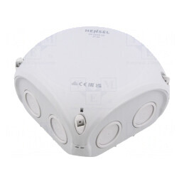 Cutie de conexiuni IP66 130x130x77mm Gri | Electronic-mag.ro | Componente Electronice