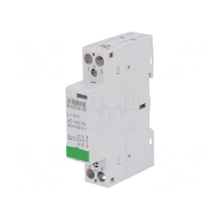 Contactor 2-Poli 32A 230V NO x2 pentru Instalații | Electronic-mag.ro | Componente Electronice
