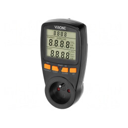 Controler negru 16A 230V IP20 | Electronic-mag.ro | Componente Electronice