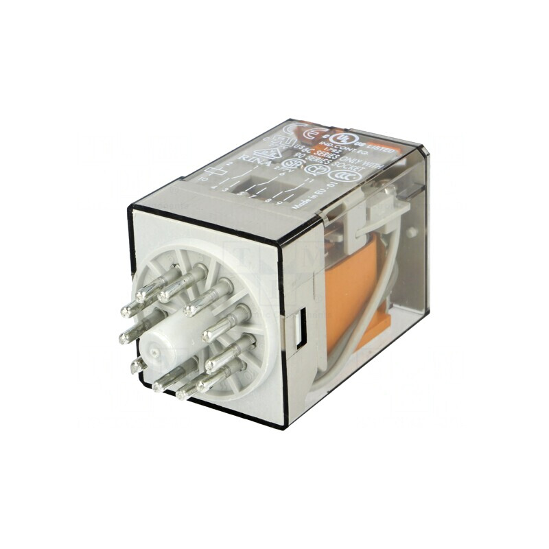 Releu Electromagnetic 3PDT 400VAC 10A | Electronic-mag.ro | Componente Electronice