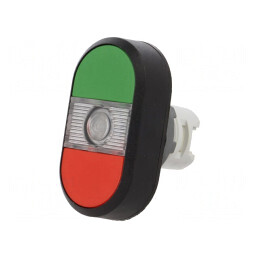 Comutator dublu roșu/verde 22mm IP66 | Electronic-mag.ro | Componente Electronice