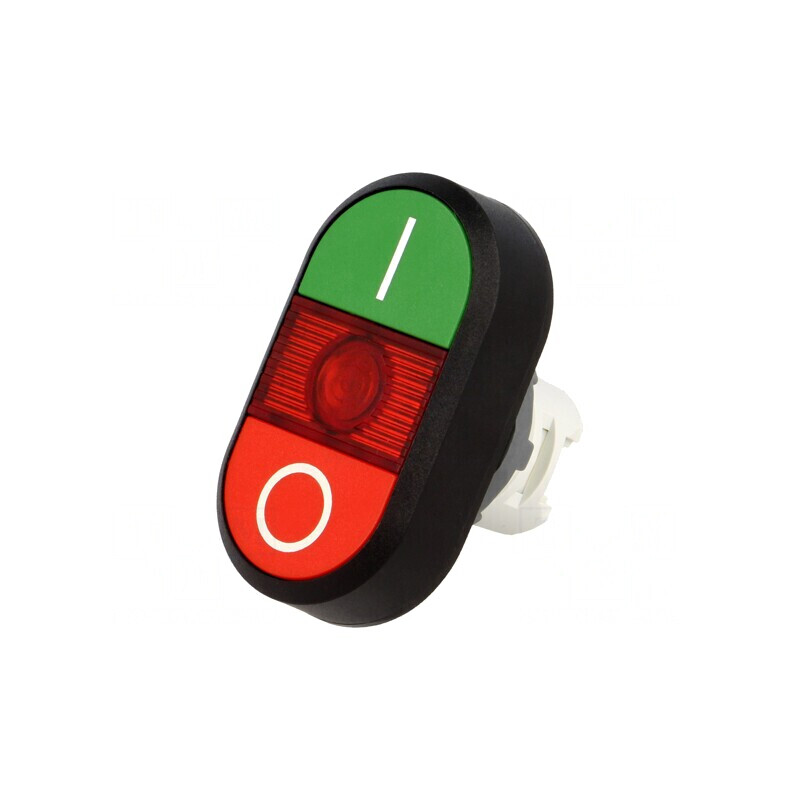Comutator dublu 22mm roșu/verde IP66 | Electronic-mag.ro | Componente Electronice