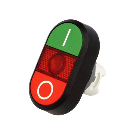 Comutator dublu 22mm roșu/verde IP66 | Electronic-mag.ro | Componente Electronice