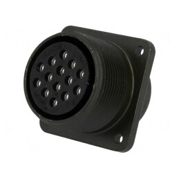 Conector Circular de Aluminiu 20mm MS/DS | Electronic-mag.ro | Componente Electronice