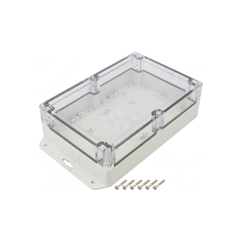 Carcasă Universală 140x210x60mm Gri Deschis ABS-PC | Electronic-mag.ro | Componente Electronice