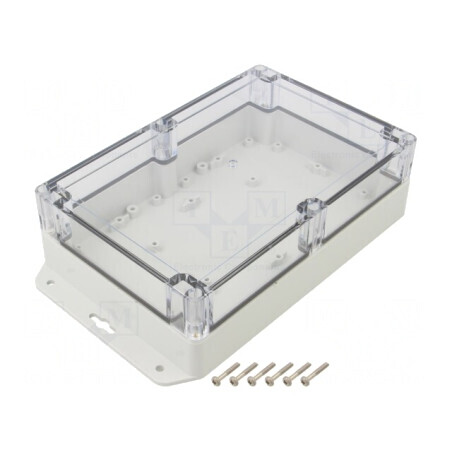 Carcasă Universală 140x210x60mm Gri Deschis ABS-PC | Electronic-mag.ro | Componente Electronice