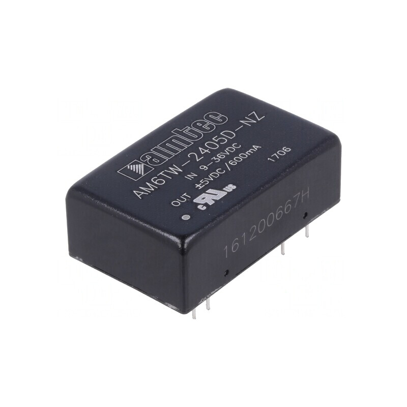 Convertor DC/DC 6W 9-36V la 5V/-5V DIP24 | Electronic-mag.ro | Componente Electronice