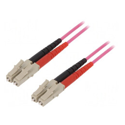 Patch Cord Fibra Optica OM4 LC/UPC 2m LSZH | Electronic-mag.ro | Componente Electronice