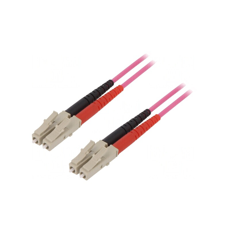 Patch Cord Fibra Optica OM4 LC/UPC 2m LSZH | Electronic-mag.ro | Componente Electronice