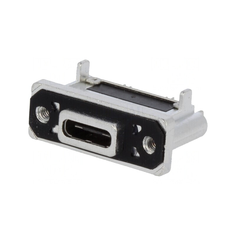 Soclu USB C Aurit IP67 5A | Electronic-mag.ro | Componente Electronice