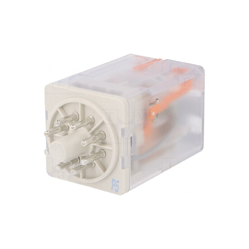 Releu Electromagnetic DPDT 24VAC 10A | Electronic-mag.ro | Componente Electronice