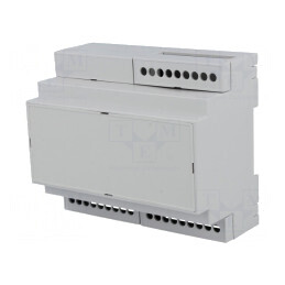 Carcasă DIN 90x106x53mm PPO Gri | Electronic-mag.ro | Componente Electronice