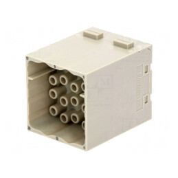 Conector HDC modul tată Han-Modular 20 pini fără contacte | Electronic-mag.ro | Componente Electronice