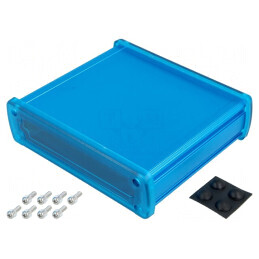 Carcasă Universală Aluminiu 146.6mm x 129mm x 41.6mm | Electronic-mag.ro | Componente Electronice