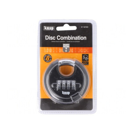 Lacăt Circular cu Cifru 70mm 4 Cifre | Electronic-mag.ro | Componente Electronice