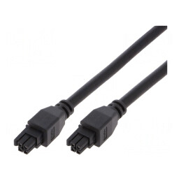Cablu Micro-Fit 3.0 mamă 4Pini 1m 5A PVC 20AWG