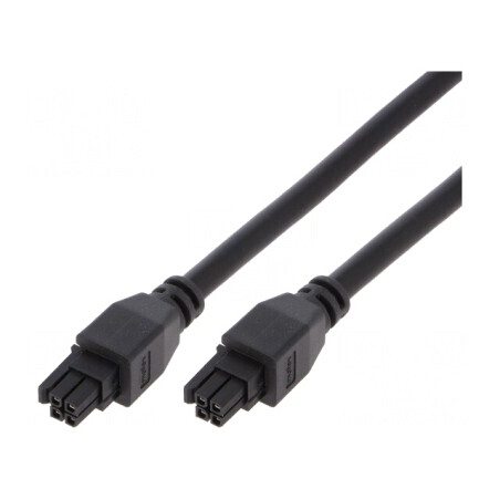 Cablu Micro-Fit 3.0 mamă 4Pini 1m 5A PVC 20AWG | Electronic-mag.ro | Componente Electronice