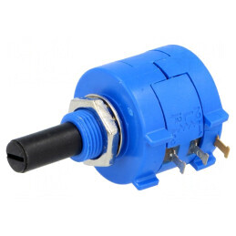 Potentiometru axial multitura 10kΩ 2W linear 6.35mm | Electronic-mag.ro | Componente Electronice