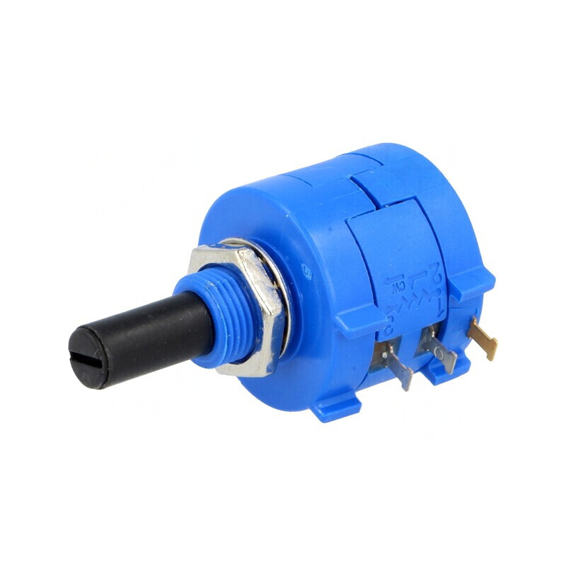 Potentiometru axial multitura 10kΩ 2W linear 6.35mm | Electronic-mag.ro | Componente Electronice
