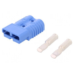 Mufă cablu-cablu SB 175 hermafrodită 2 pini crimp | Electronic-mag.ro | Componente Electronice