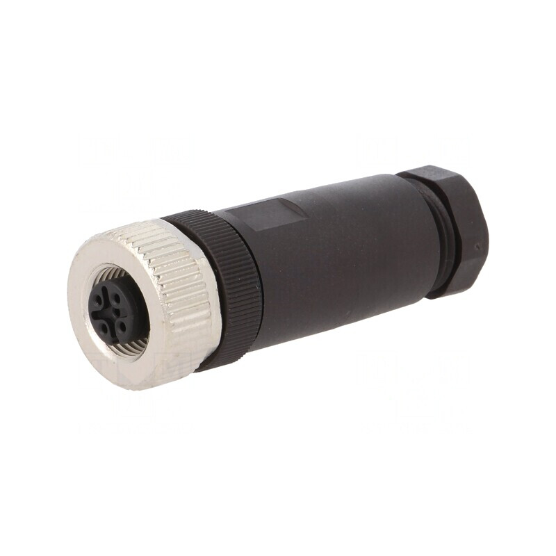 Mufă M12 5-PIN mamă IP67 pe cablu | Electronic-mag.ro | Componente Electronice