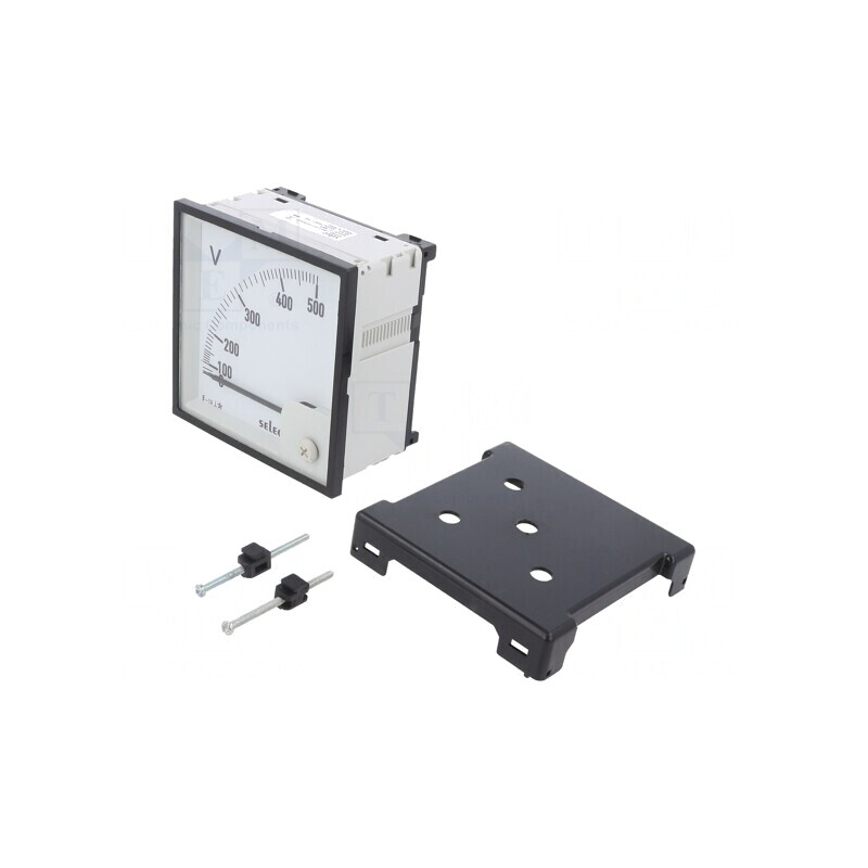 Voltmetru de Panou 0-500V 50-60Hz 96x96x68mm | Electronic-mag.ro | Componente Electronice