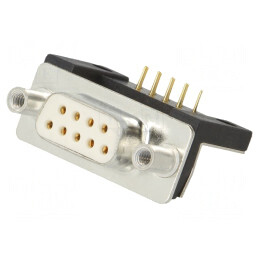 Conector D-Sub 9-Pin Soclu Mamă pentru PCB THT | Electronic-mag.ro | Componente Electronice