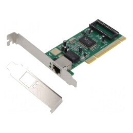 Card Extensie PC PCIe cu Soclu RJ45