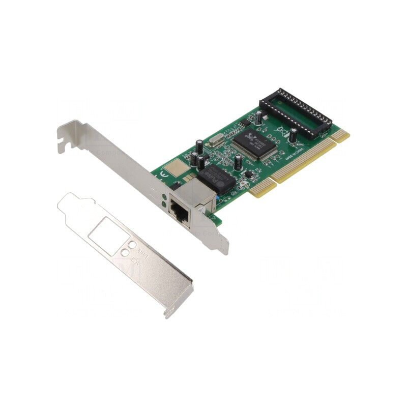 Card Extensie PC PCIe cu Soclu RJ45 | Electronic-mag.ro | Componente Electronice
