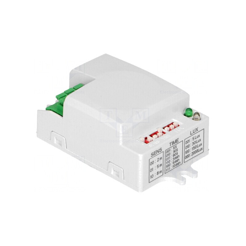 Senzor de mișcare cu microunde pentru perete 230VAC | Electronic-mag.ro | Componente Electronice