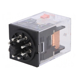 Releu Electromagnetic DPDT 230V 10A | Electronic-mag.ro | Componente Electronice