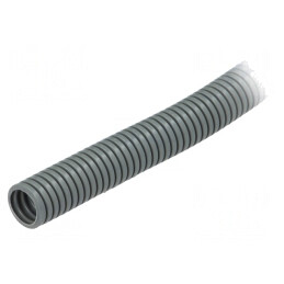 Tub de Protecție Poliamidă 23mm Gri 50m | Electronic-mag.ro | Componente Electronice