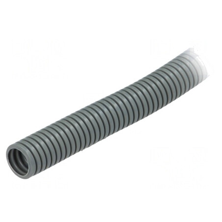 Tub de Protecție Poliamidă 23mm Gri 50m | Electronic-mag.ro | Componente Electronice