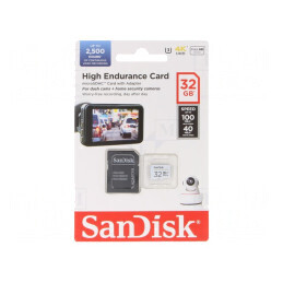 Card de memorie microSDHC 100MB/s 40MB/s UHS-I U3 V30 | Electronic-mag.ro | Componente Electronice