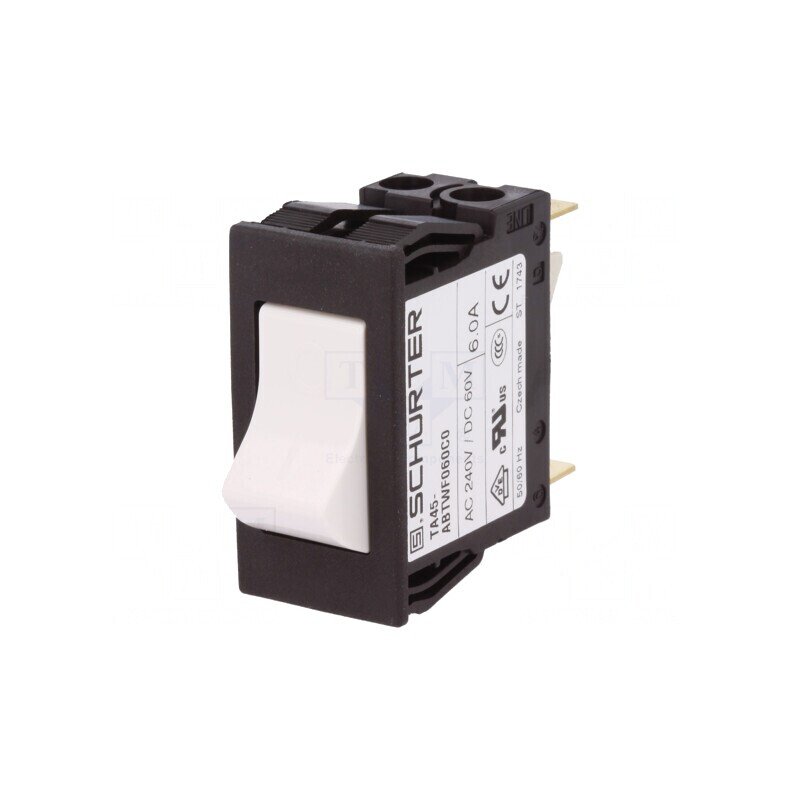 Întrerupător de Supracurent 240VAC 60VDC 6A DPST 2 Poli | Electronic-mag.ro | Componente Electronice Întrerupător de Supracurent 240VAC 60VDC 6A DPST 2 Poli | Electronic-mag.ro | Componente Electronice