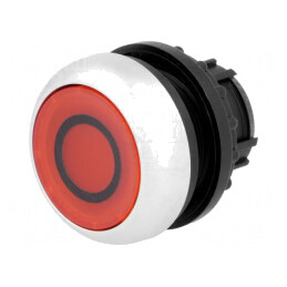 Comutator Roșu 22mm cu Protecție IP67 | Electronic-mag.ro | Componente Electronice