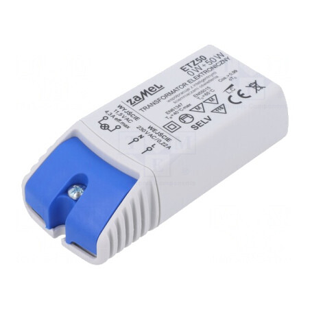 Transformator electronic 50VA 230V 11.5V IP20 | Electronic-mag.ro | Componente Electronice