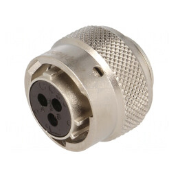 Mufă Mamă Circulară 3 PIN IP67 pe Cablu | Electronic-mag.ro | Componente Electronice