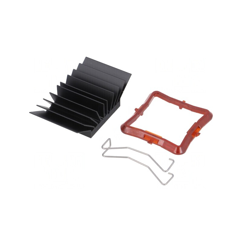 Radiator extrudat cu aripioare BGA negru 33x33mm | Electronic-mag.ro | Componente Electronice Radiator extrudat cu aripioare BGA negru 33x33mm | Electronic-mag.ro | Componente Electronice