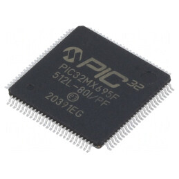 Microcontroler PIC 512kB 80MHz SMD TQFP100-EP 2.3-3.6V