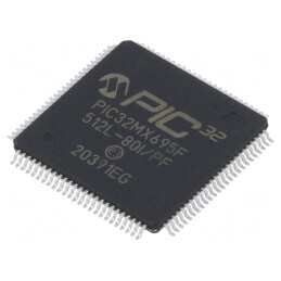 Microcontroler PIC 512kB 80MHz SMD TQFP100-EP 2.3-3.6V | Electronic-mag.ro | Componente Electronice