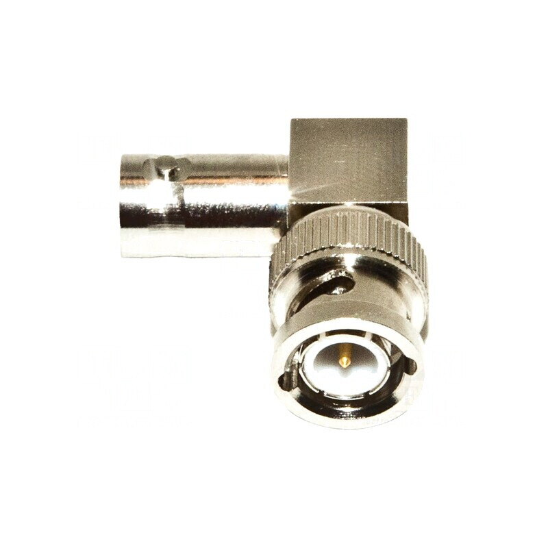 Conector BNC unghi 50Ω tată mamă  | Electronic-mag.ro | Componente Electronice
