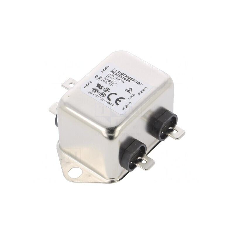 Filtru anti-interferențe monofazat 250VAC 100nF 4,7nF | Electronic-mag.ro | Componente Electronice