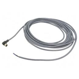 Cablu de conectare M8 în unghi 5m 60VAC 3A 75VDC | Electronic-mag.ro | Componente Electronice