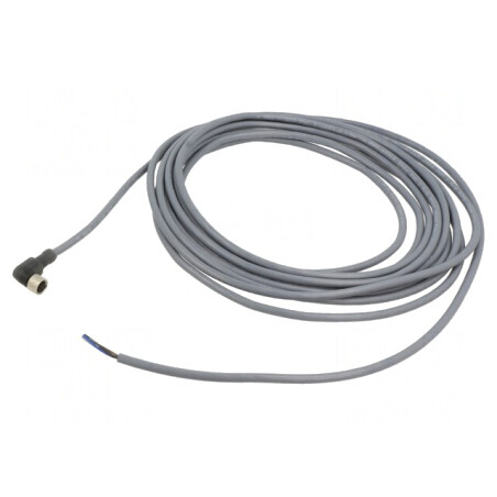 Cablu de conectare M8 în unghi 5m 60VAC 3A 75VDC | Electronic-mag.ro | Componente Electronice