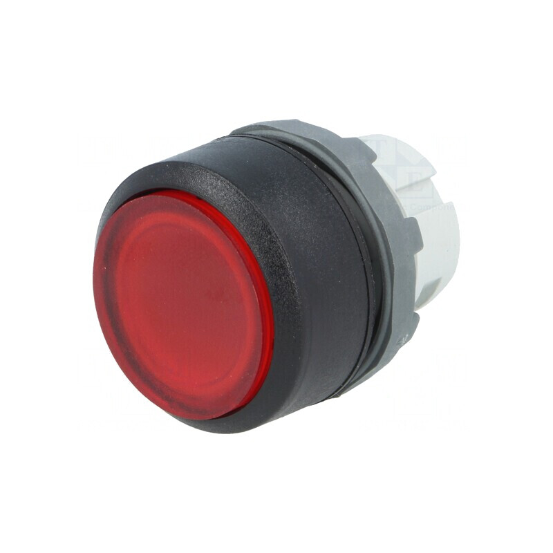 Comutator Acționat prin Apăsare 22mm Roșu IP66 | Electronic-mag.ro | Componente Electronice