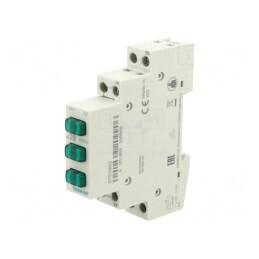 Indicator de Tensiune 230VAC pentru Șină DIN cu LED | Electronic-mag.ro | Componente Electronice