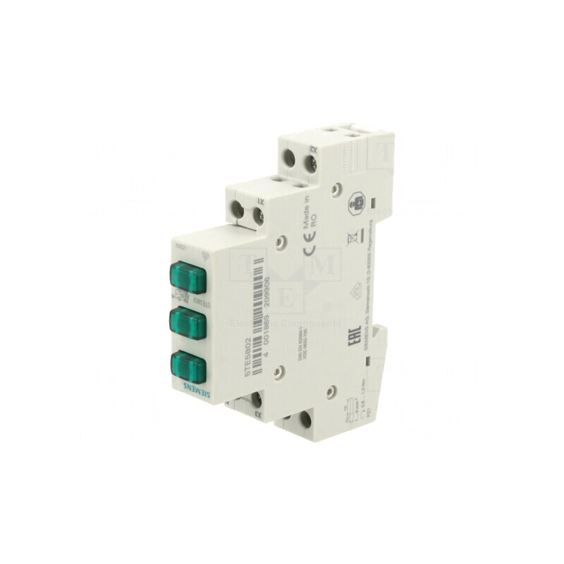 Indicator de Tensiune 230VAC pentru Șină DIN cu LED | Electronic-mag.ro | Componente Electronice