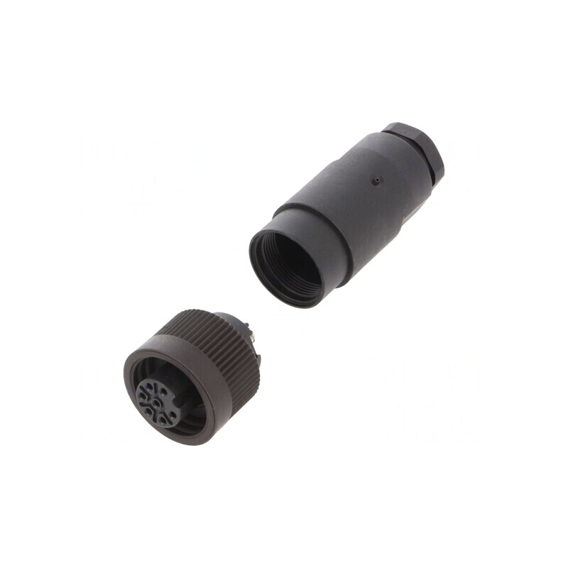 Mufă Mamă Circulară 7-Pin 250V pe Cablu | Electronic-mag.ro | Componente Electronice