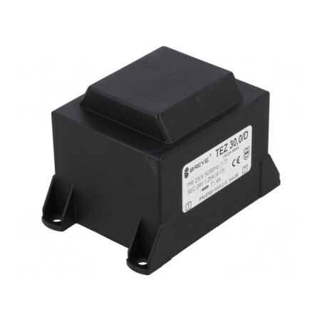 Transformator Încapsulat 30VA 230VAC 24V 1,25A PCB IP00 | Electronic-mag.ro | Componente Electronice